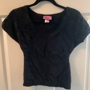 Vixen by Micheline Pitt. Fuzzy crop top. 1950’s inspired.